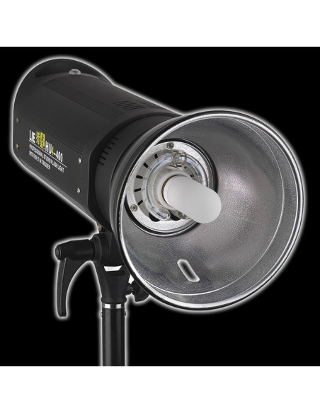 LH-600 - 600watt Digital Flashlampe - Ledetal 82 - LCD display - Indbygget trigger / Mulighed for fjernbetjening 1