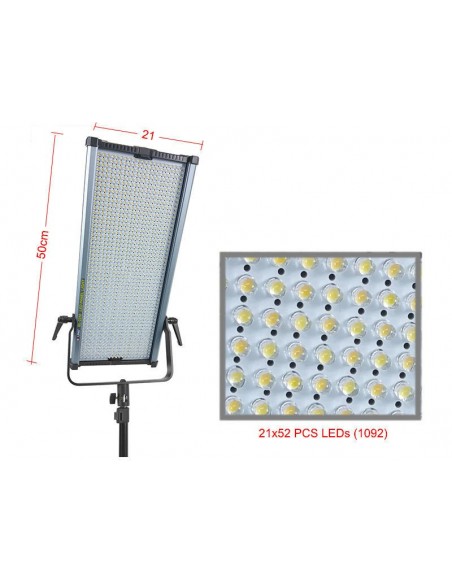 Boling LED Slim line  Videolampe BL-2250 P. 5500 Kelvin 0