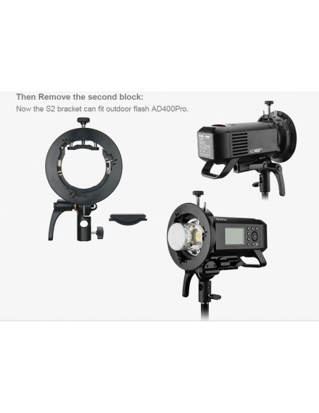 Godox S2 Speedlite Bracket
