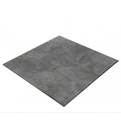 Flat Lay 60x60cm Beton, Mørkegrå