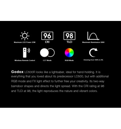 Godox LC 500R LED (3300-5600 Kelvin)