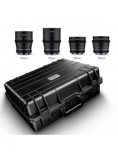 Samyang MF 24/35/50/85 MK2 VDSLR Set MFT