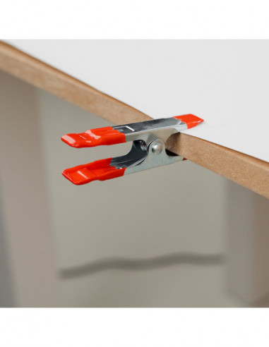 Metalen Multi Veer Klem 4 inch rood