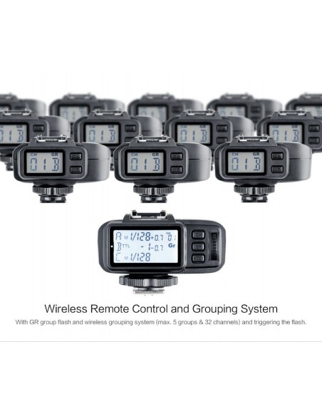 Godox X1 2.4 Ghz Trigger til Canon, Nikon, Sony, Olympus, Panasonic og Fuji 3