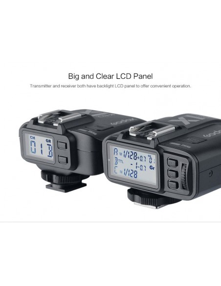 Godox X1 2.4 Ghz Trigger til Canon, Nikon, Sony, Olympus, Panasonic og Fuji 4
