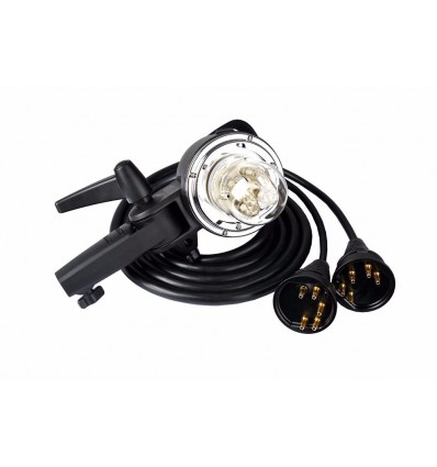 Godox AD-H1200 Remote Head Bowens incl. 1200Watt flashrør og incl kabler til mulig tilkøbling af 2 stk AD600 1